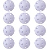 image:imageGSE Games amp Sports Expert Practice Baseballs Plastic Baseballs Training Hollow Airflow Softballs for Pitching Batting Catching for All Skill Levels Several Styles AvailableWhite
