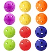 image:imageGSE Games amp Sports Expert Practice Baseballs Plastic Baseballs Training Hollow Airflow Softballs for Pitching Batting Catching for All Skill Levels Several Styles AvailableMulticolors