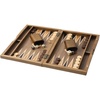 image:imageGSE Games amp Sports Expert Premium Wooden Folding Inlay Backgammon Board Game Set Classic Traditional Strategy Board Games Focus 17 InchesWoodstar