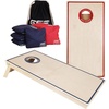 image:imageGSE Games amp Sports Expert Professional Tournament Cornhole Boards Set 4 x 2 ft Baltic Birch Wood Regulation Size Cornhole Boards with 8 DualSided Pro Corn Hole Bags for AllWeather Outdoor Game