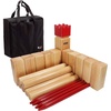 image:imageGSE Games amp Sports Expert Wooden Throwing Game 12 Numbered Block Toss Yard GameKubb Yard Game Set with Carrying Bag for Outdoor Backyard Lawn Park with Family and FriendsKubb Yard Game Set