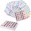 image:imageGSE Jumbo Bingo Game Cards with EasyRead Numbers 50 Reusable Bingo Sheets50pack