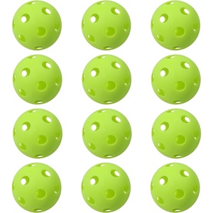 image:imageGSE Games amp Sports Expert Practice Baseballs Plastic Baseballs Training Hollow Airflow Softballs for Pitching Batting Catching for All Skill Levels Several Styles AvailableFluorescent
