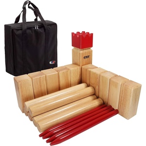 image:imageGSE Games amp Sports Expert Wooden Throwing Game 12 Numbered Block Toss Yard GameKubb Yard Game Set with Carrying Bag for Outdoor Backyard Lawn Park with Family and FriendsKubb Yard Game Set