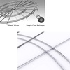 image:imageGSE Games amp Sports Expert 18 Professional Tournament Official Bristle Dartboard with 100 StapleFree Bullseye amp UltraThin Razor Wire Spider AAA Grade Africa SelfHealing Sisal Fibers