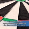image:imageGSE Games amp Sports Expert 18 Professional Tournament Official Bristle Dartboard with 100 StapleFree Bullseye amp UltraThin Razor Wire Spider AAA Grade Africa SelfHealing Sisal Fibers