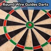 image:imageGSE Games amp Sports Expert 18 Regulation Size Steel Tip Dartboard Game Set Excellent BristleSisal Paper Baseball Bullseye Dart Board Game Set Several Styles AvailablePro Bristle Dartboard with 6 Darts