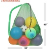 image:imageGSE Games amp Sports Expert 24x3630x40 XLarge Mesh Sports Equipment Drawstring Bag for Soccers Basketballs FootballsGreen