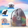 image:imageGSE Games amp Sports Expert 24x3630x40 XLarge Mesh Sports Equipment Drawstring Bag for Soccers Basketballs FootballsGrey