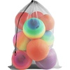 image:imageGSE Games amp Sports Expert 24x3630x40 XLarge Mesh Sports Equipment Drawstring Bag for Soccers Basketballs FootballsGrey