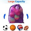 image:imageGSE Games amp Sports Expert 24x3630x40 XLarge Mesh Sports Equipment Drawstring Bag for Soccers Basketballs FootballsPurple