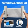 image:imageGSE Games amp Sports Expert Adjustable Retractable Ping Pong Net Set amp Post Professional Table Tennis Rackets and Balls Net with Posts and Storage Bag  Pingpong Paddle and Game Table Accessories  AdjustableGrey Net