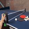 image:imageGSE Games amp Sports Expert Adjustable Retractable Ping Pong Net Set amp Post Professional Table Tennis Rackets and Balls Net with Posts and Storage Bag  Pingpong Paddle and Game Table Accessories  AdjustableBlack Net