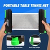 image:imageGSE Games amp Sports Expert Adjustable Retractable Ping Pong Net Set amp Post Professional Table Tennis Rackets and Balls Net with Posts and Storage Bag  Pingpong Paddle and Game Table Accessories  AdjustableBlack Net