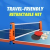 image:imageGSE Games amp Sports Expert Adjustable Retractable Ping Pong Net Set amp Post Professional Table Tennis Rackets and Balls Net with Posts and Storage Bag  Pingpong Paddle and Game Table Accessories  AdjustableOrange Net
