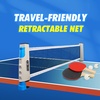 image:imageGSE Games amp Sports Expert Adjustable Retractable Ping Pong Net Set amp Post Professional Table Tennis Rackets and Balls Net with Posts and Storage Bag  Pingpong Paddle and Game Table Accessories  AdjustableGrey Net