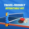 image:imageGSE Games amp Sports Expert Adjustable Retractable Ping Pong Net Set amp Post Professional Table Tennis Rackets and Balls Net with Posts and Storage Bag  Pingpong Paddle and Game Table Accessories  AdjustableBlue Net