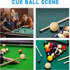 image:imageGSE Games amp Sports Expert Billiard Practice Training Cue Ball AAAGrade PRO Cup Standard Pool Billiard Cue Ball 6 oz 214 Several Colors Available2 Black Dots