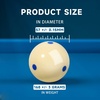 image:imageGSE Games amp Sports Expert Billiard Practice Training Cue Ball AAAGrade PRO Cup Standard Pool Billiard Cue Ball 6 oz 214 Several Colors Available6 Blue Dots