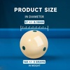 image:imageGSE Games amp Sports Expert Billiard Practice Training Cue Ball AAAGrade PRO Cup Standard Pool Billiard Cue Ball 6 oz 214 Several Colors Available6 Green Dots
