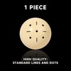image:imageGSE Games amp Sports Expert Billiard Practice Training Cue Ball AAAGrade PRO Cup Standard Pool Billiard Cue Ball 6 oz 214 Several Colors AvailableBlack Cross
