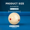 image:imageGSE Games amp Sports Expert Billiard Practice Training Cue Ball AAAGrade PRO Cup Standard Pool Billiard Cue Ball 6 oz 214 Several Colors AvailableRed  Green
