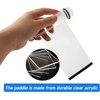 image:imageGSE Games amp Sports Expert CasinoHome Custom Poker Table Steel Rake Toke Drop Box with Money Bill Drop Slot or Acrylic Money Plunger PaddleMoney Plunger Paddle