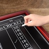 image:imageGSE Games amp Sports Expert Chalk Dart Scoreboard for Dart Board Cricket amp 01 Dart Games with Chalks and Chalk Wipe StandardLargeLarge