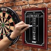 image:imageGSE Games amp Sports Expert Chalk Dart Scoreboard for Dart Board Cricket amp 01 Dart Games with Chalks and Chalk Wipe StandardLargeLarge