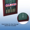 image:imageGSE Games amp Sports Expert Chalk Dart Scoreboard for Dart Board Cricket amp 01 Dart Games with Chalks and Chalk Wipe StandardLargeStandard