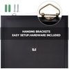 image:imageGSE Games amp Sports Expert Dart Backboard with Wood Frame and Felt Wall Protector for Dart Board SurroundBlack