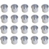 image:imageGSE Games amp Sports Expert Jumbo Aluminum Cup Holder Dropin Cup Holder for Casino Poker Tables Work Desks Boats RVs Cars amp Trucks Silver 2PackSilver