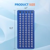 image:imageGSE Games amp Sports Expert Jumbo EasyRead Shutter Slide Bingo Cards Bulk Reusable JamProof Bingo Game Cards with Fingertip Slide Windows for Large Groups 25PackBlue