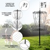image:imageGSE Games amp Sports Expert PRO Portable Disc Golf Target Basket 12 Chains24 Chains Metal Flying Disc Golf Practice Goal Baskets for Outdoor Yard Backyard Park Training amp GamesBlack