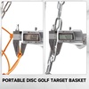 image:imageGSE Games amp Sports Expert PRO Portable Disc Golf Target Basket 12 Chains24 Chains Metal Flying Disc Golf Practice Goal Baskets for Outdoor Yard Backyard Park Training amp GamesOrange