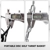 image:imageGSE Games amp Sports Expert PRO Portable Disc Golf Target Basket 12 Chains24 Chains Metal Flying Disc Golf Practice Goal Baskets for Outdoor Yard Backyard Park Training amp GamesBlack