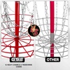 image:imageGSE Games amp Sports Expert PRO Portable Disc Golf Target Basket 12 Chains24 Chains Metal Flying Disc Golf Practice Goal Baskets for Outdoor Yard Backyard Park Training amp GamesRed