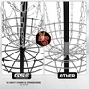 image:imageGSE Games amp Sports Expert PRO Portable Disc Golf Target Basket 12 Chains24 Chains Metal Flying Disc Golf Practice Goal Baskets for Outdoor Yard Backyard Park Training amp GamesBlack