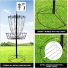 image:imageGSE Games amp Sports Expert PRO Portable Disc Golf Target Basket 12 Chains24 Chains Metal Flying Disc Golf Practice Goal Baskets for Outdoor Yard Backyard Park Training amp GamesBlack