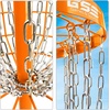 image:imageGSE Games amp Sports Expert PRO Portable Disc Golf Target Basket 12 Chains24 Chains Metal Flying Disc Golf Practice Goal Baskets for Outdoor Yard Backyard Park Training amp GamesOrange