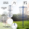 image:imageGSE Games amp Sports Expert PRO Portable Disc Golf Target Basket 12 Chains24 Chains Metal Flying Disc Golf Practice Goal Baskets for Outdoor Yard Backyard Park Training amp GamesBlue