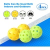 image:imageGSE Games amp Sports Expert Pickleball Paddles Set with Lightweight Pickleball Rackets amp IndoorOutdoor PickleBalls amp Mesh Carrying Bag for Family and Friends 2 Paddles4 Balls or 4 Paddles6 Balls2 Paddles  4 Balls