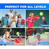 image:imageGSE Games amp Sports Expert Pickleball Paddles Set with Lightweight Pickleball Rackets amp IndoorOutdoor PickleBalls amp Mesh Carrying Bag for Family and Friends 2 Paddles4 Balls or 4 Paddles6 Balls2 Paddles  4 Balls