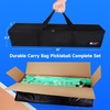 image:imageGSE Games amp Sports Expert Portable Pickleball Net Set with Regulation Size Pickleball Net 4 Pickleball Paddles 6 Pickleballs Carrying Bag Weather Resistant Metal Frame for OutdoorGreen