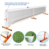 image:imageGSE Games amp Sports Expert Portable Pickleball Net Set with Regulation Size Pickleball Net 4 Pickleball Paddles 6 Pickleballs Carrying Bag Weather Resistant Metal Frame for OutdoorOrange