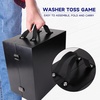 image:imageGSE Games amp Sports Expert Premium Wood Washer Toss Game Set with 8 Washers with Bottle Opener for Adults and Family Portable Lawn Game for Beach Backyard Pitching Tailgating CampingBlack