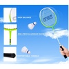 image:imageGSE Games amp Sports Expert Professional Badminton Set Outdoor Sports Net Game Set with Badminton Net 4 Badminton Rackets 3 Shuttlecocks Boundary Line Great for Backyards Parks Beach Lawn