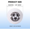 image:imageGSE Games amp Sports Expert Regulation Size 35mm138 Table Replacement Foosball Balls Official Tournament Table Soccer Balls Foosball Table AccessoriesWhite