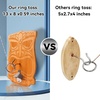 image:imageGSE Games amp Sports Expert Ring Toss Game for Adults Hook and Ring Toss Game Wall Mount for OutdoorIndoor Ring Toss Hook Game for Family Fun Party Game Man Cave DecorTiki Face