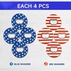 image:imageGSE Games amp Sports Expert Set of 8 Replacement Washers with Bottle Opener for Washer Toss Game American FlagAmerican Flag